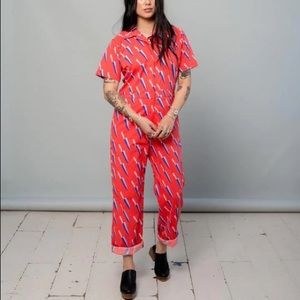 Nooworks Knives Small Coveralls Jumpsuit EUC